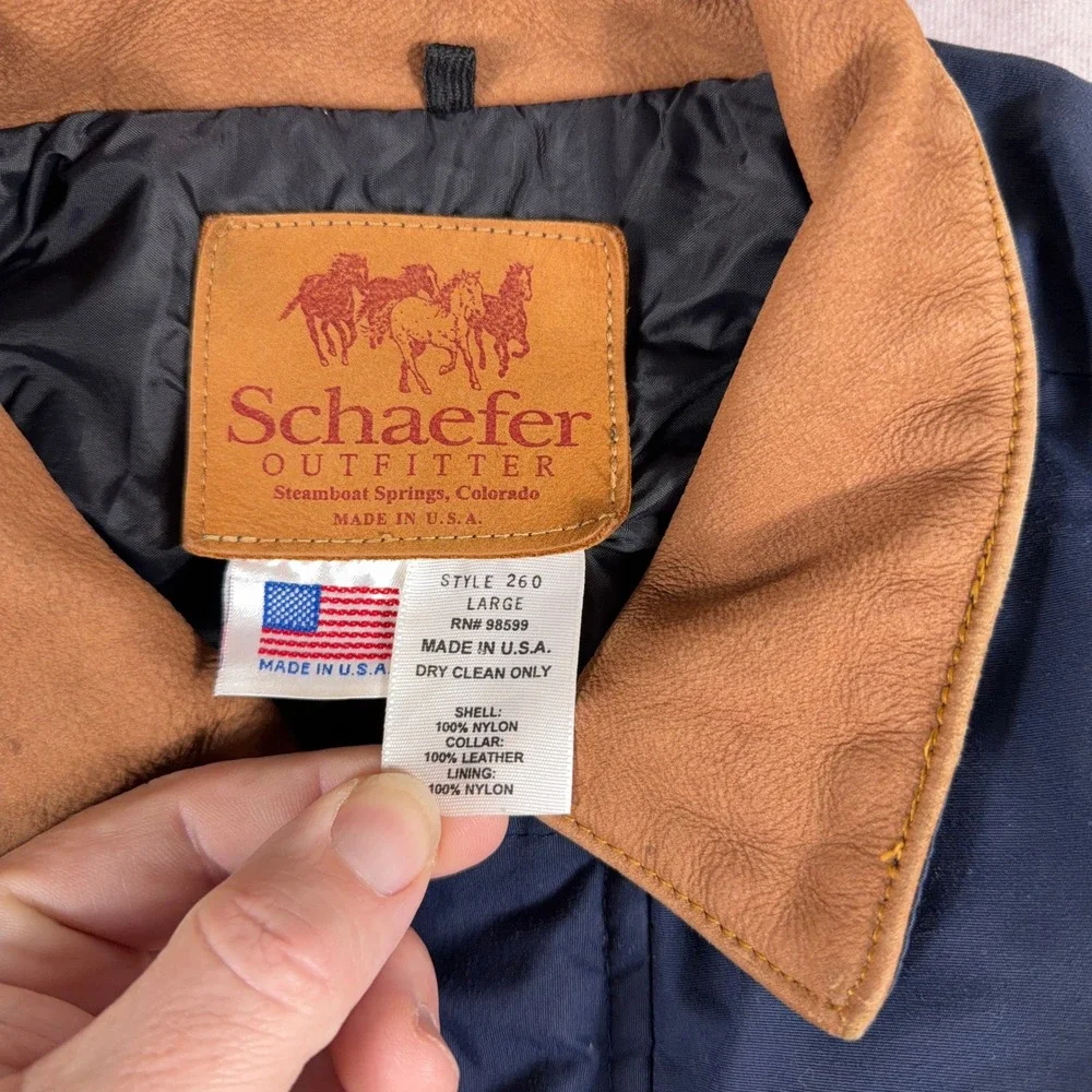Schaefer Outfitter please note